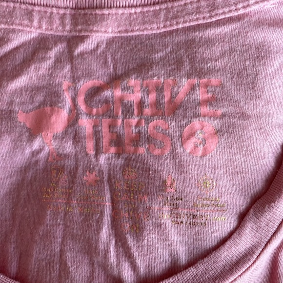 Chive pink t-shirt - Picture 3 of 5